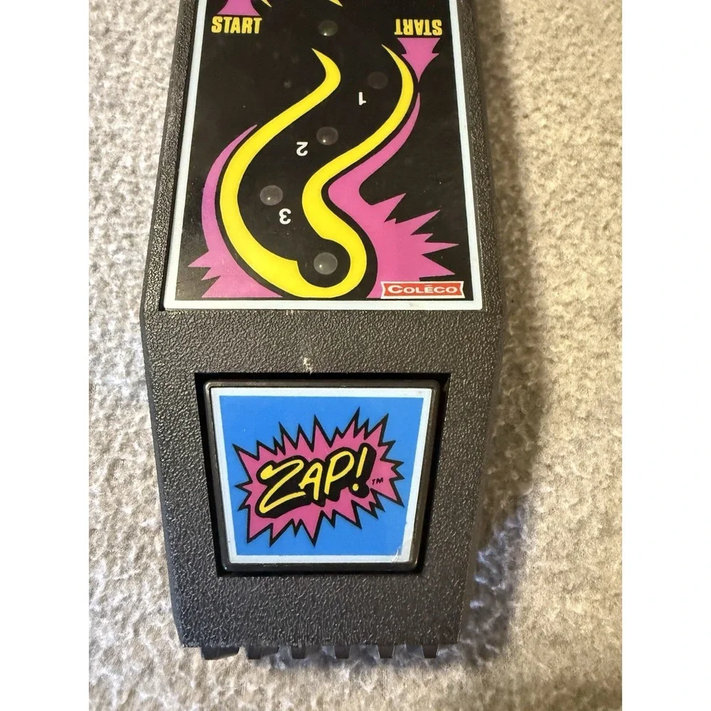Vintage 1979 Coleco ZAP! Electronic Challenge Handheld Video Game TESTED Works